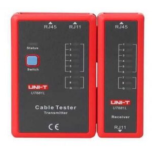 Tester pentru cablu retea si telefonic ( RJ45 / RJ11 ) UNI-T TESTER-CABLE-UT681L-UNIT
