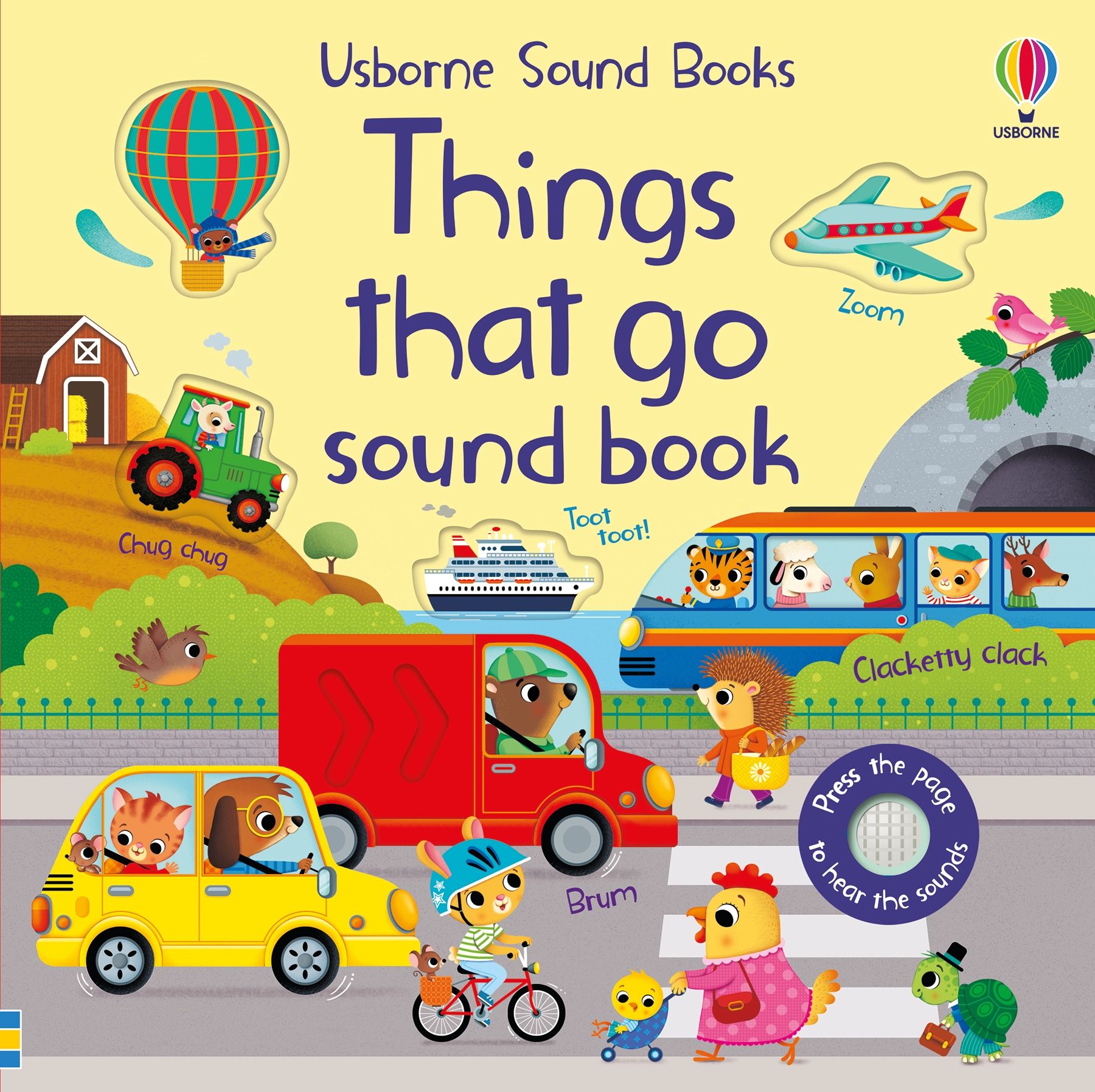 Things That Go Sound Book Usborne