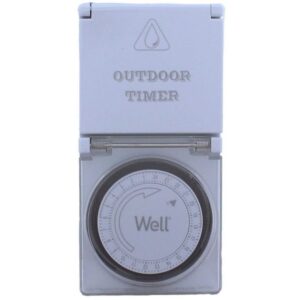 Priza programabila mecanica pentru exterior Well TIMER-MEC-05-WL