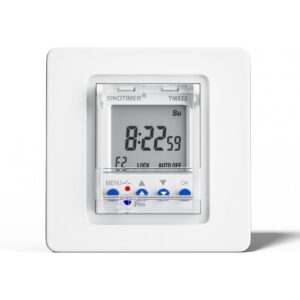Timer electric digital Sinotimer, temporizator, intrerupator, programabila, 250V, 16A, TM822 TM822-panel
