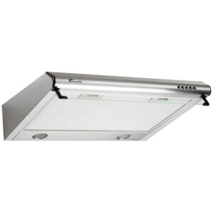 Hota traditionala Tornado Bona 20 (60) LED, 2 motoare, latime 60 cm, absorbtie 560 m3/ora, filtru anti-grasimi aluminiu 5 straturi, Inox