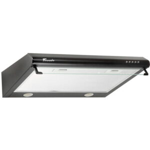 Hota traditionala Bona 20 (50) LED, 2 motoare, latime 50 cm, absorbtie 560 m3/ora, filtru anti-grasimi aluminiu 5 straturi, Negru-desigilat