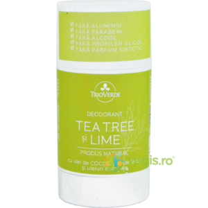 Deodorant Natural cu Tea Tree si Lime 60g
