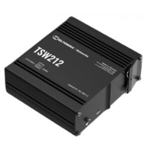 Switch L2 8 porturi Gigabit Ethernet, Teltonika TSW212000000, 2 porturi SFP, montare sina DIN