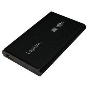 Logilink HDD ENCLOSER;SATA  la USB 3.0, Aluminiu UA0106