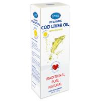 Ulei din ficat de cod cu aroma de lamaie 240ml LYSI