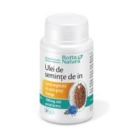 Ulei din seminte de in 30cps ROTTA NATURA