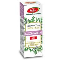 Ulei esential de rozmarin 100% pur definit botanic si biochimic 10ml FARES