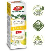 Ulei esential de lamaie 100% pur definit botanic si biochimic R15 10ml FARES