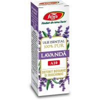 Ulei esential lavanda 100% pur definit botanic si biochimic 10ml FARES