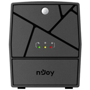 UPS NJOY Keen 1000, 1000 VA/600W, Line-interactive, 4 Prize Schuko cu Protectie, Repornire Automata, Reglaj Automat al Tensiunii UPLI-LI100KE-CG01B