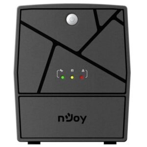 UPS NJOY Keen 2000, 2000VA/1200W, Line-interactive, 4 Prize Schuko cu Protectie, Repornire Automata, Reglaj Automat al Tensiunii UPLI-LI200KE-CG01B