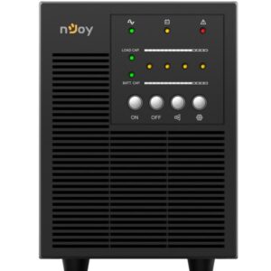 UPS nJoy Echo Pro 1000, 1000 VA/800 W, On-line, LED, 3 prize Schuko cu protectiem zgomot sub 40db, Baterie 2 x GP07122L Caracteristici UPOL-OL100EP-CG