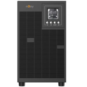 UPS nJoy Echo Pro 3000, 3000VA/2400W, On-line, LED, 4 prize Schuko cu protectiem zgomot sub 40db, Baterie 6 x GP07122L Caracteristici UPOL-OL300EP-CG0