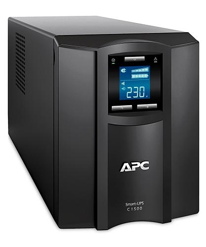 UPS APC; model: SMART 1500VA; format: TOWER; management; iesiri: 8, BATERII NOI