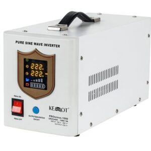 UPS CENTRALE TERMICE SINUS PUR 1000VA/700W 12V KEMOT URZ3406, borne externe