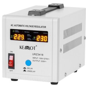 Stabilizator tensiune KEMOT URZ3418, 500VA/300W, cu relee