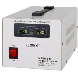 Stabilizator tensiune cu servomotor 500VA/300w MSER-500 KEMOT URZ3425