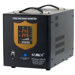 UPS centrale termice 3500VA/2400W 48V KEMOT URZ3430, borne externe, unda sinusoidala pura