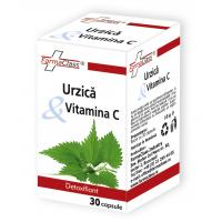 Urzica & vitamina c 30cps FARMACLASS