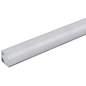 PROFIL ALUMINIU PENTRU BANDA LED 2M 15.8MM X 15.8MM MAT