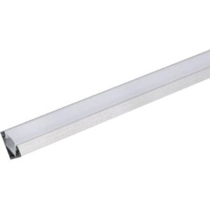 PROFIL ALUMINIU PENTRU BANDA LED 2M 19MM X 19MM MAT