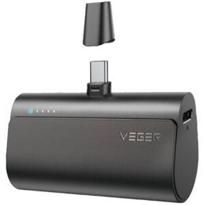 Baterie externa W0556, 5000 mAh, 1xUSB-C, negru