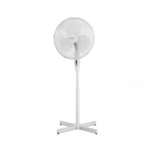 Ventilator Ventilator cu Picior, Reglabil, Cap Rotativ, Diametru 40cm, Putere 45W, 3 Viteze, Inaltime Reglabila, Culoare Alb