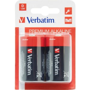 Baterii Alkaline, D, 2 buc