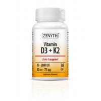 Vitamina d3+k2 30cps ZENYTH