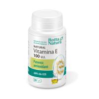 Vitamina e naturala 100 u.i. 30cps ROTTA NATURA