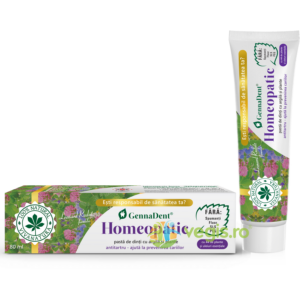Pasta de Dinti Homeopatic cu Argila si Plante 80ml