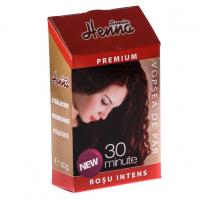 Vopsea de par premium rosu intens 60gr HENNA SONIA