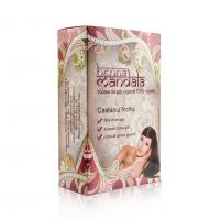 Vopsea naturala pentru par, castaniu inchis 100gr HENNA MANDALA