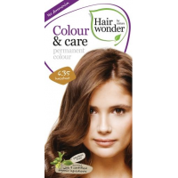 Vopsea permanenta fara amoniac, colour & care, 6.35 hazelnut, hairwonder 40+20ml HENNAPLUS