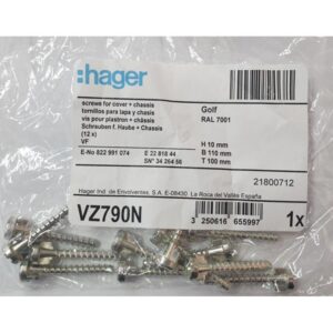 Set 12 suruburi pentru Golf VF Hager VZ790N