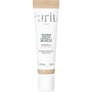 PURITO Wonder Releaf Centella BB Cream Crema Coloranta de fata 21 Light Beige SPF 30 PA 30 ml