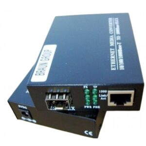 Media Converter Gigabit Braun Group XTR1000-SFP (GTR-SFP), slot SFP-host 1000/100/10