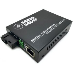 Media Converter WDM Braun Group XTR101A-LD1310-25-POE, 10/100Mbps, POE, 25km