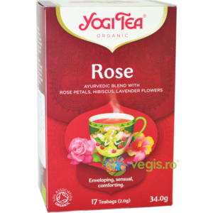 Ceai de Trandafiri Ecologic/Bio 17dz 34g