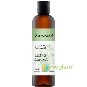 Gel de Dus Calmant cu CBD (Canabidiol) si Lavanda 250ml