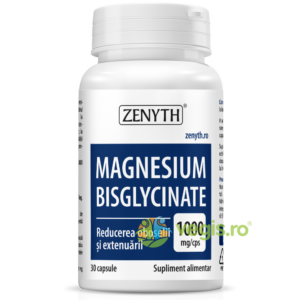 Magnesium Bisglycinate (Magneziu Bisglicinat) 30cps