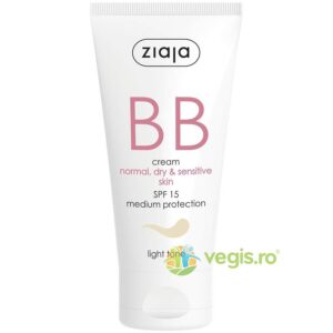 BB Cream Pentru Ten Normal, Uscat Si Sensibil SPF 15 - Light 50ml