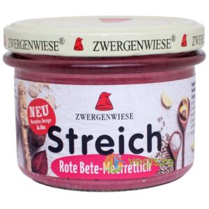 Pate Vegetal cu Sfecla Rosie si Hrean fara Gluten Ecologic/Bio 180g