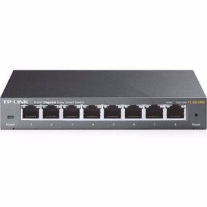 SWITCH TP-LINK; model: TL-SG108; PORTURI: 8 x RJ-45 10/100/1000 METAL CASE