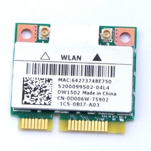 PLACA DE RETEA: DELL DW1502; WIRELESS 150 Mbps; uPCI; REF