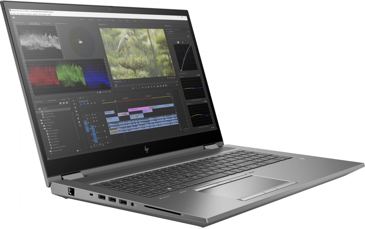 Laptop HP ZBook Fury 17 G8, Intel Core i7 11850H 2.5 GHz up to 4.8 GHz, nVidia RTX A3000 6 GB GDDR6, Wi-Fi, Bluetooth, WebCam, Display 17.3" 1920 by 1080, 8 GB DDR4; Fara Hard Disk; Windows 10 Pro; 3 Ani Garantie, Premium, Refurbished