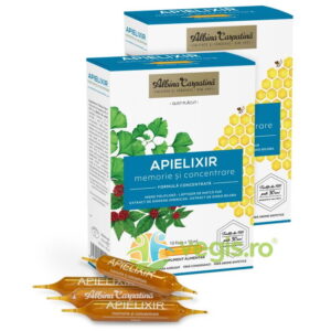 Apielixir Memorie si Concentrare 20+10 fiole x10ml