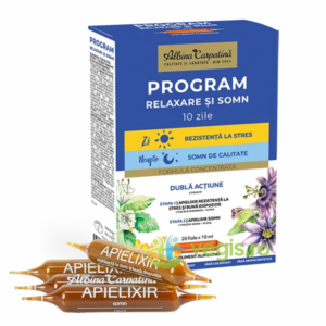 Apielixir Program Relaxare si Somn 20 fiole