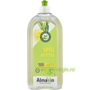 Detergent de Vase Concentrat cu Lamaie Ecologic/Bio 500ml